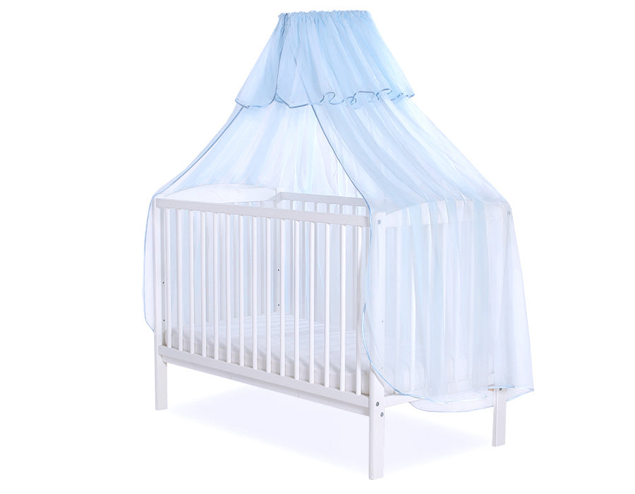 Mosquito-net made of chiffon - blue