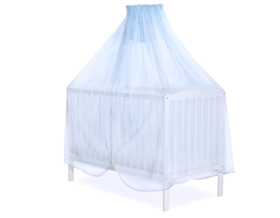 Mosquito-net made of chiffon - blue