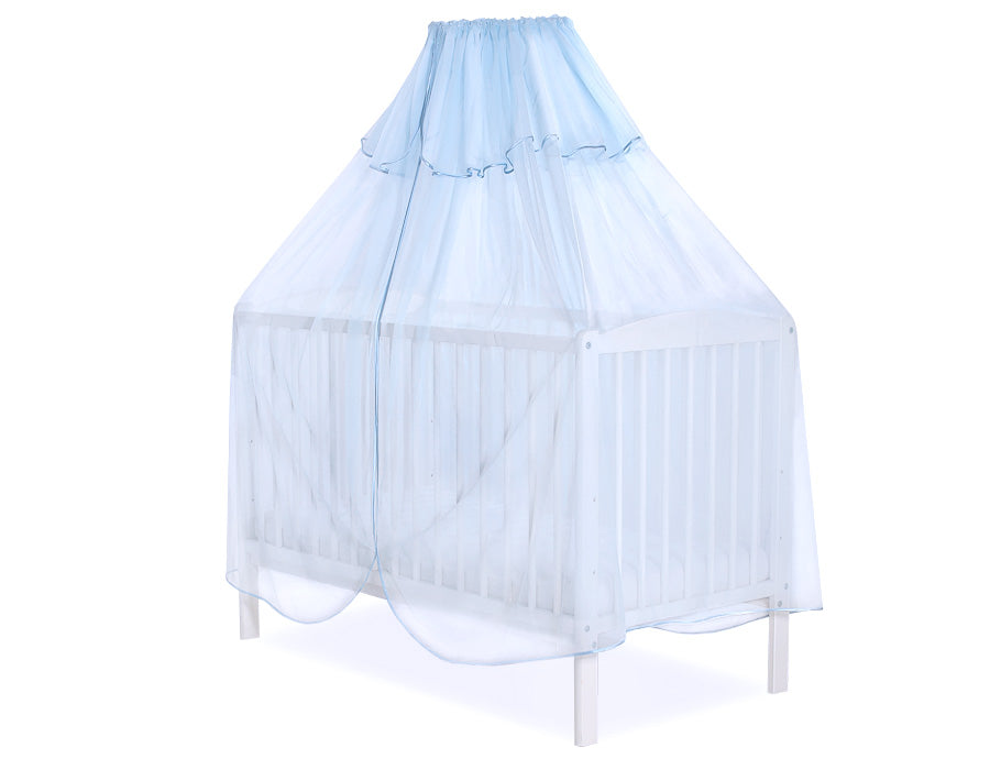 Mosquito-net made of chiffon - blue