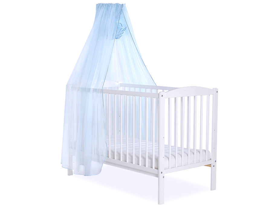 Mosquito-net made of chiffon - blue