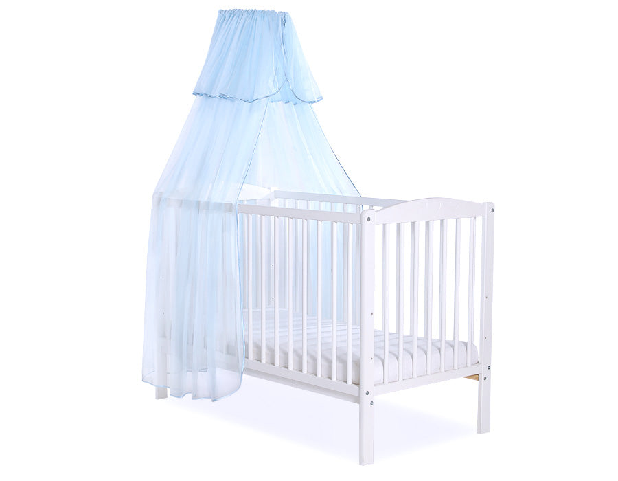 Mosquito-net made of chiffon - blue