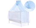 Mosquito-net made of chiffon - blue
