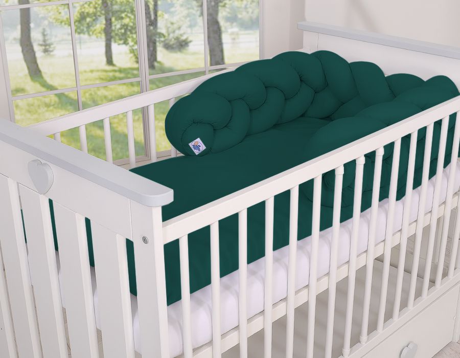 Knot bumper- bottle green