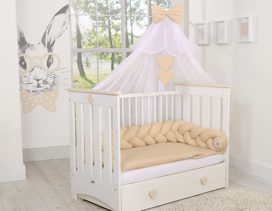 Knot bumper- beige