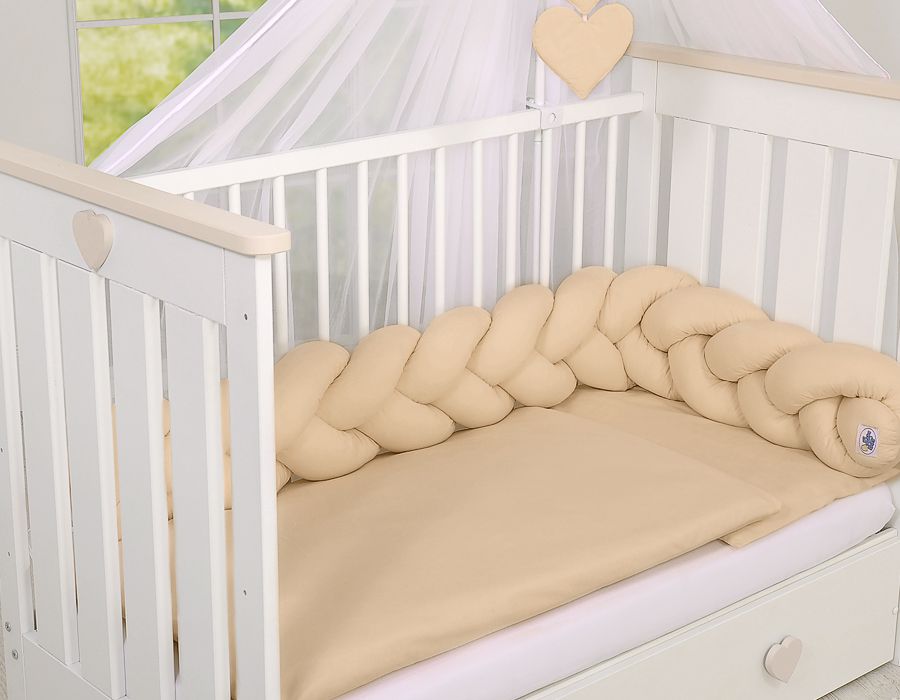 Knot bumper- beige