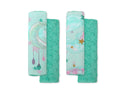 Double sided pads BOBONO for seat belts - moons mint