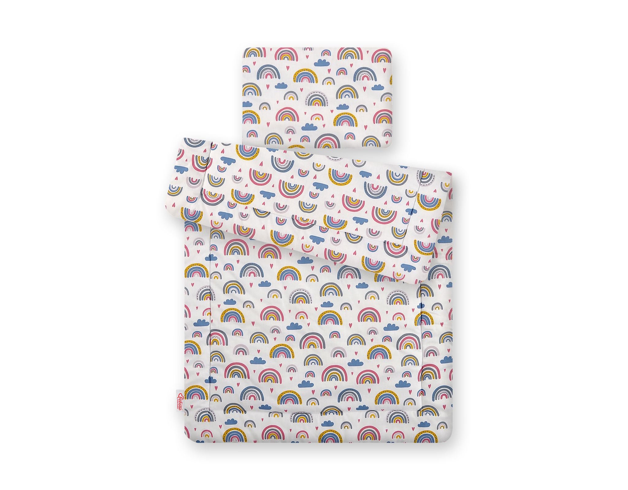 Bedding set 2-pcs 75x100cm NEWBORN - rainbow