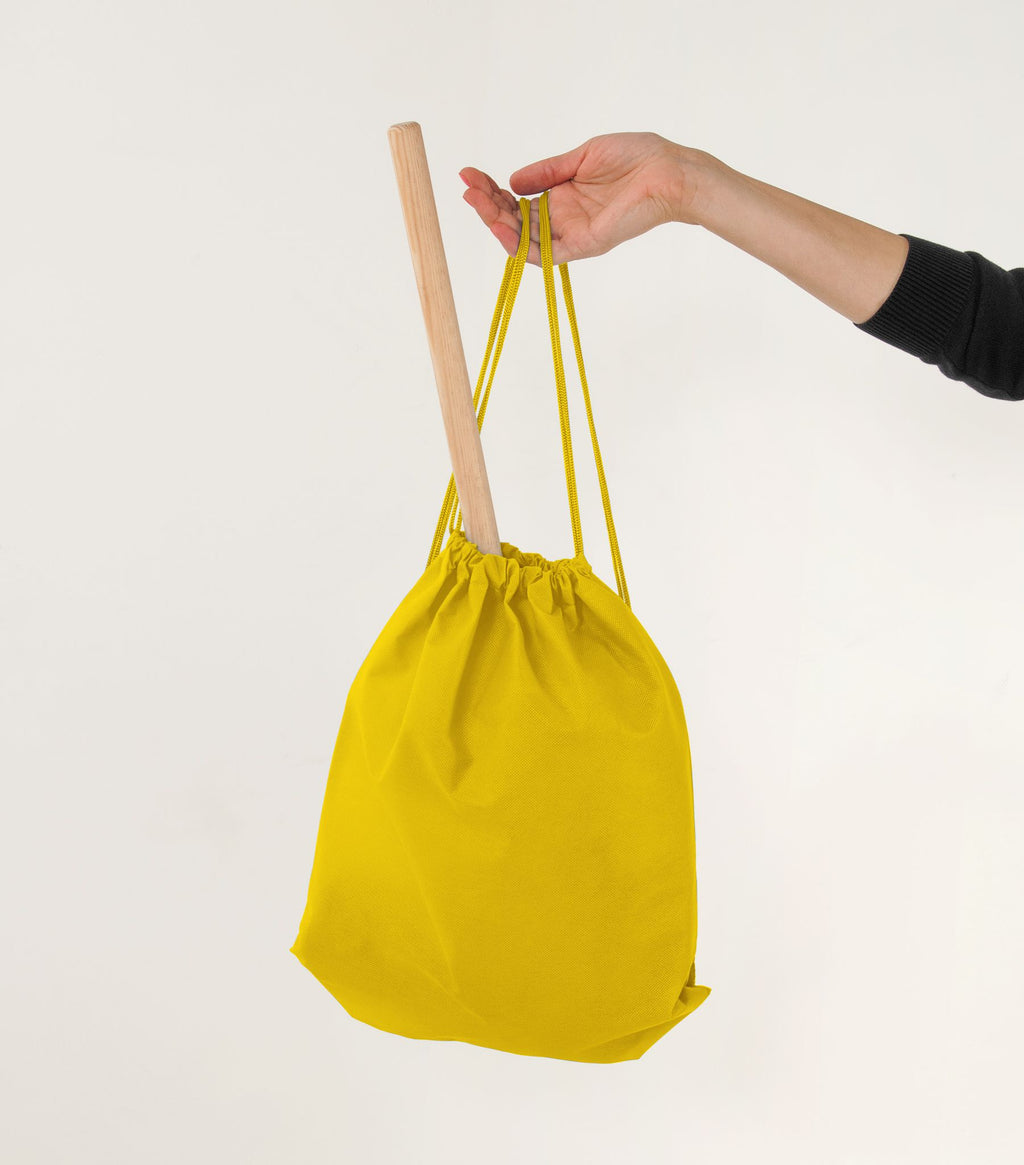 Hobby Horse Backpack for horse and accessories - yellow