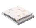 Set: Double-sided blanket minky + pillow- Balloons 2