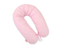 Pregnancy pillow- Longer, removable pillowcase - Dots on pink