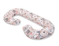 Cotton  pillowcase for pregnancy Pillow C - sepia roses