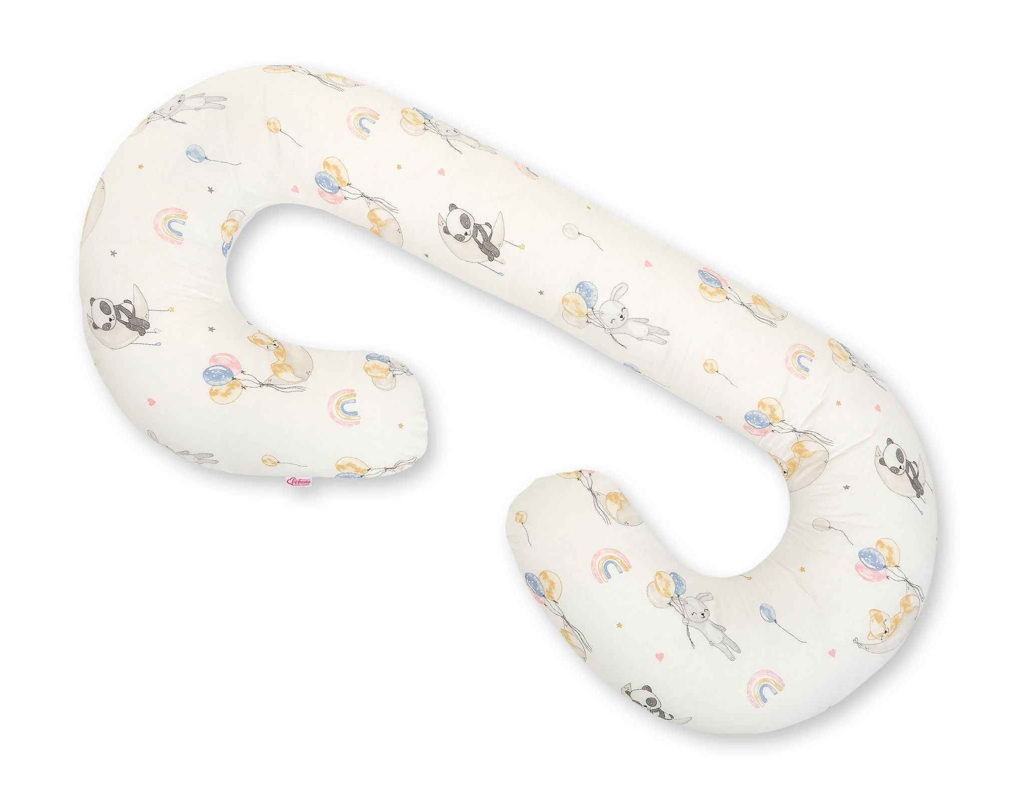 Cotton  pillowcase for pregnancy Pillow C - balloons