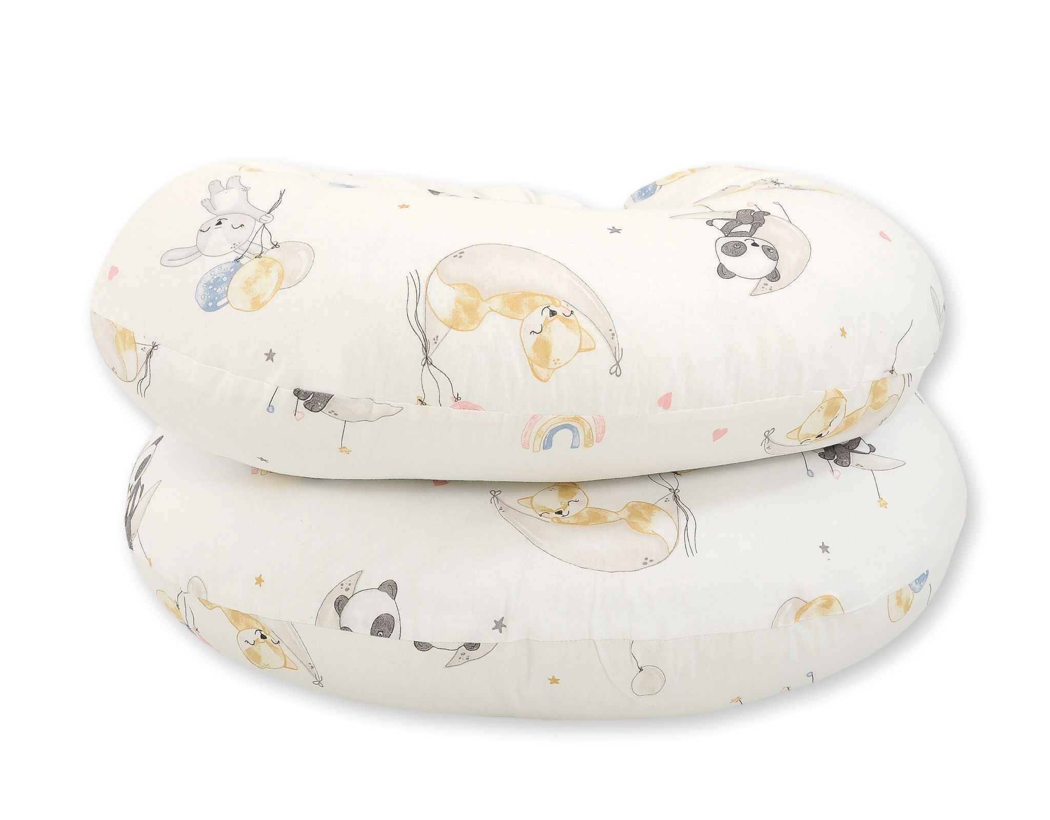 Cotton  pillowcase for pregnancy Pillow C - balloons