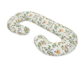Cotton  pillowcase for pregnancy Pillow C - Woodland green