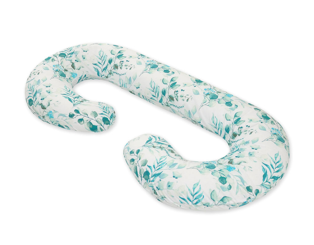 Maternity Support Pillow C, removable pillowcase - Eucaliptus