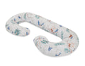 Maternity Support Pillow C, removable pillowcase - Blue birds