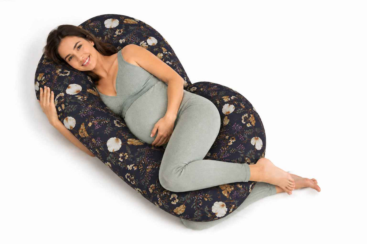 Maternity Support Pillow C, removable pillowcase -  Floristic