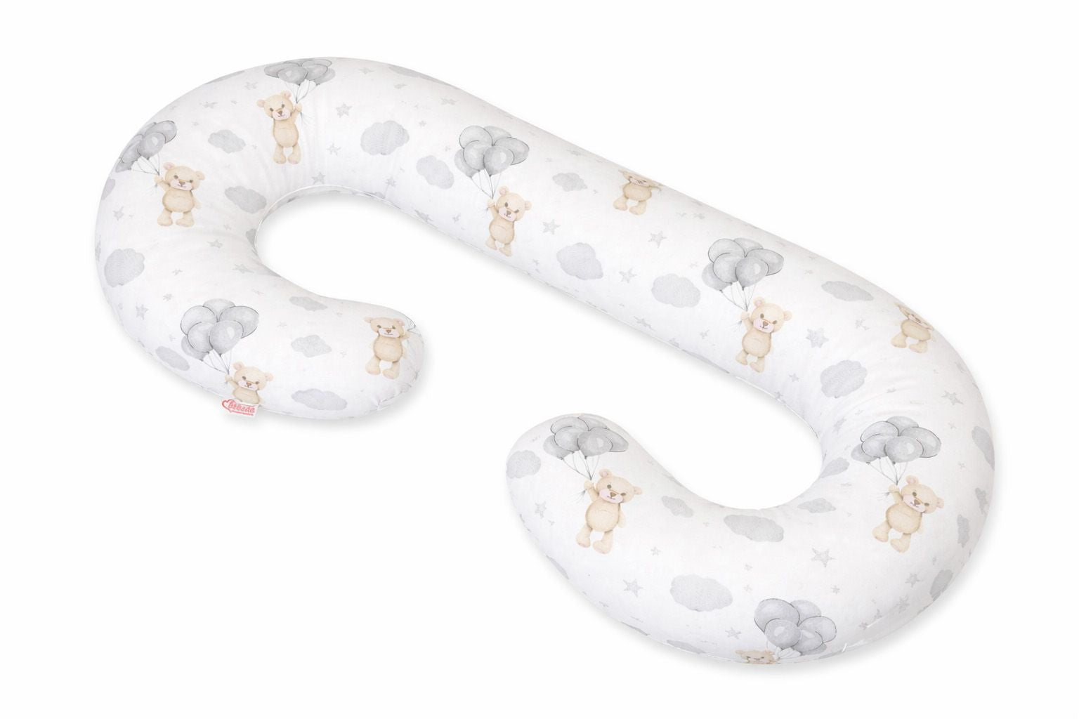 Maternity Support Pillow C, removable pillowcase - Teddy bear
