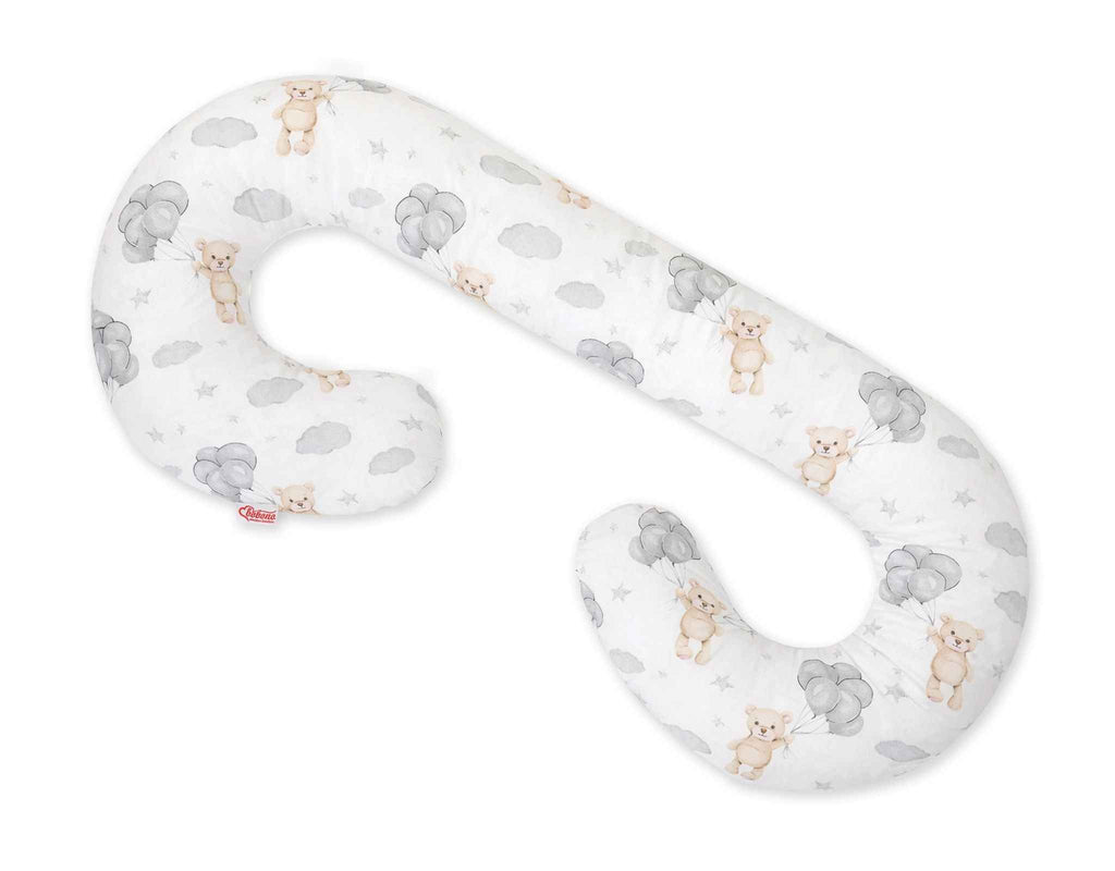Cotton  pillowcase for pregnancy Pillow C - Teddy bear