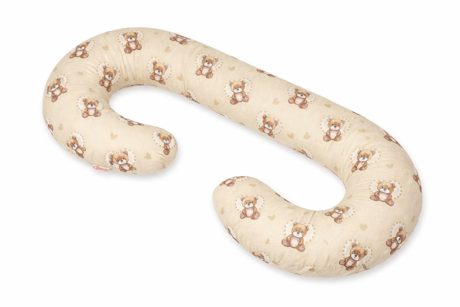 Maternity Support Pillow C, removable pillowcase - Teddy love