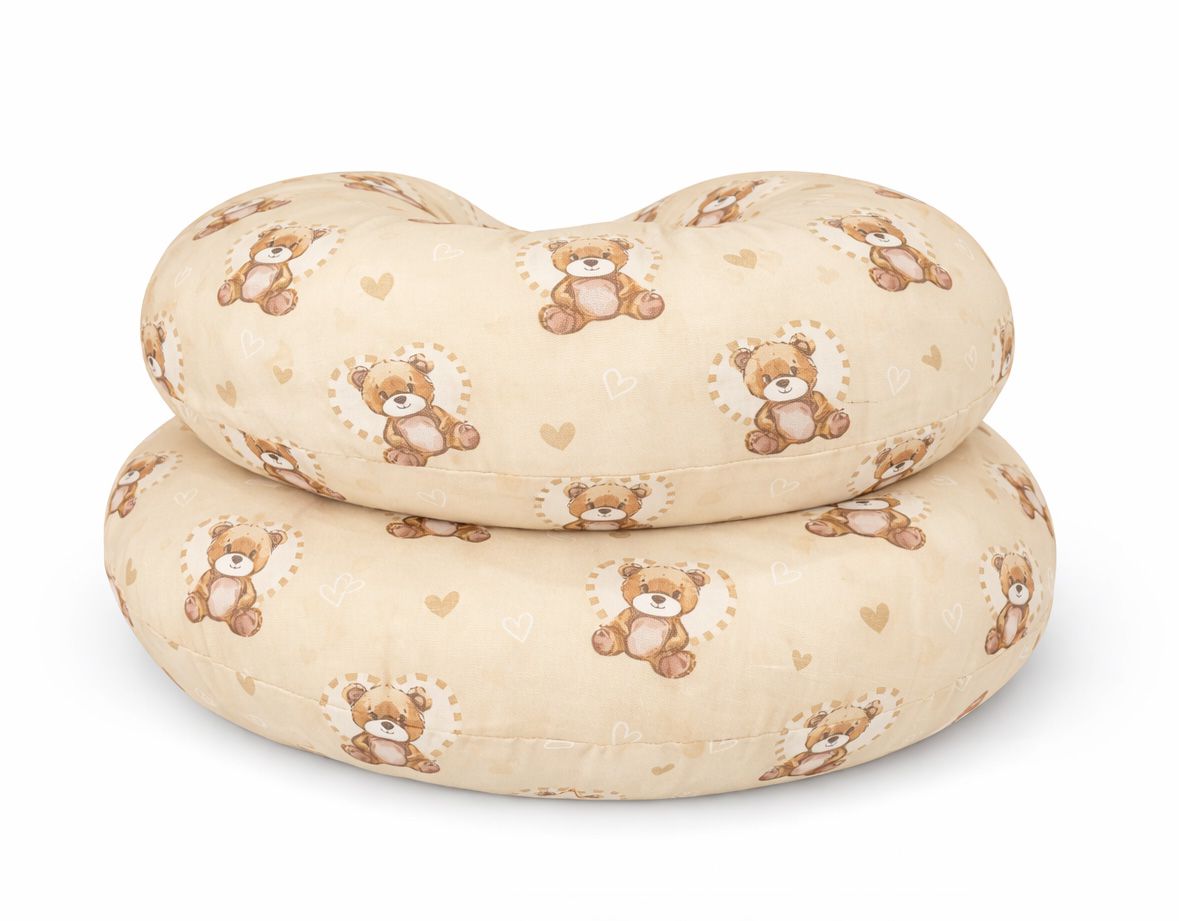 Maternity Support Pillow C, removable pillowcase - Teddy love