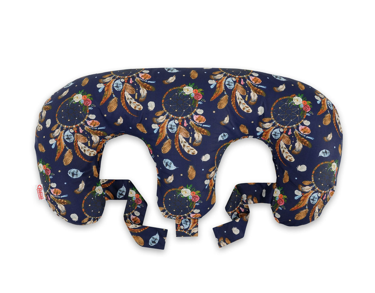 Replacement Cover for Bobono Twin Nursing Pillow – 100% Cotton - dream catchers
