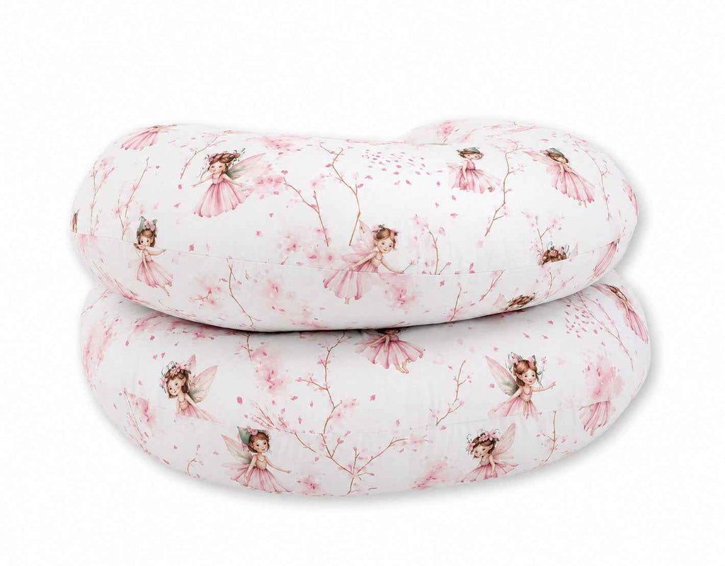 Maternity Support Pillow C, removable pillowcase - Blossom Fairies
