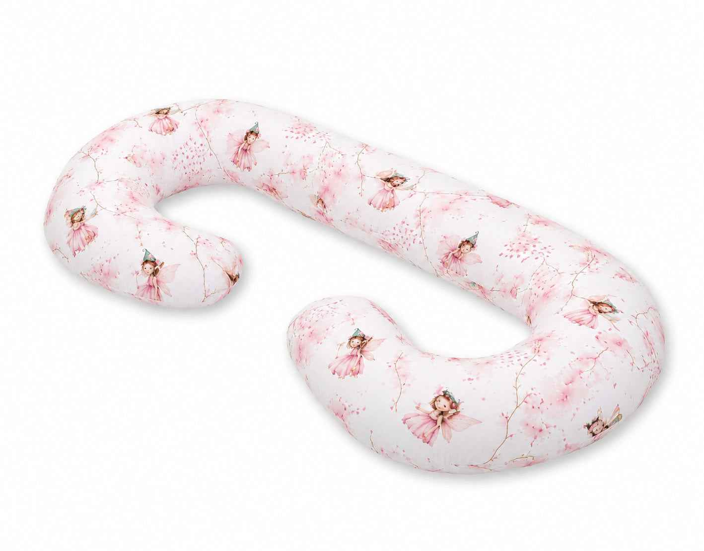 Maternity Support Pillow C, removable pillowcase - Blossom Fairies