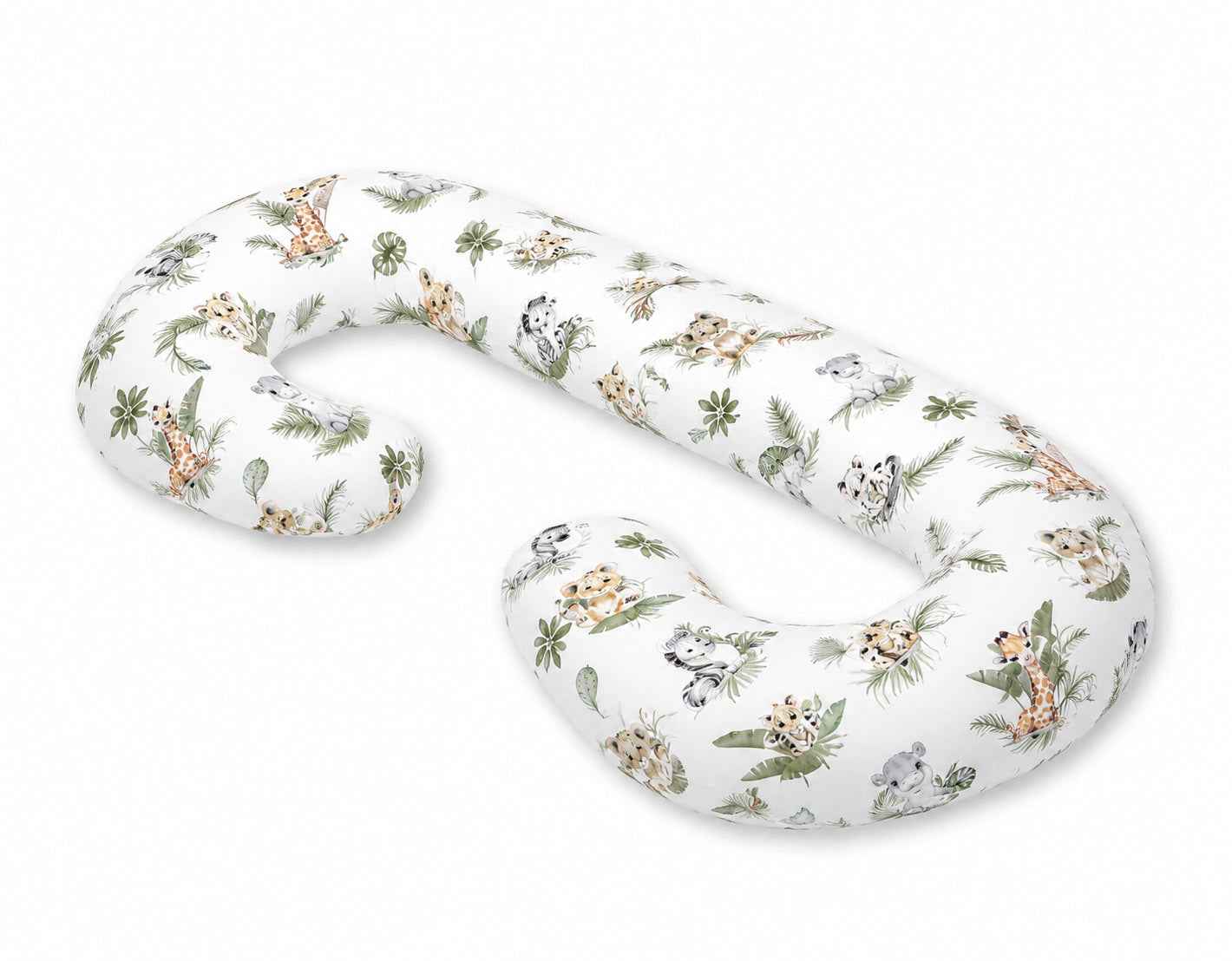 Maternity Support Pillow C, removable pillowcase - Little Safari