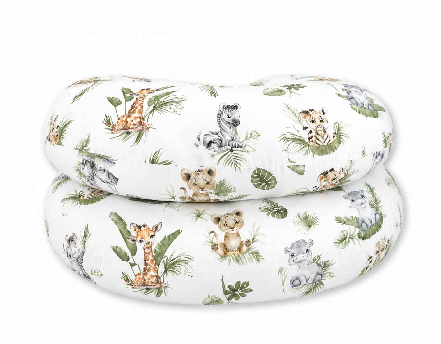 Maternity Support Pillow C, removable pillowcase - Little Safari