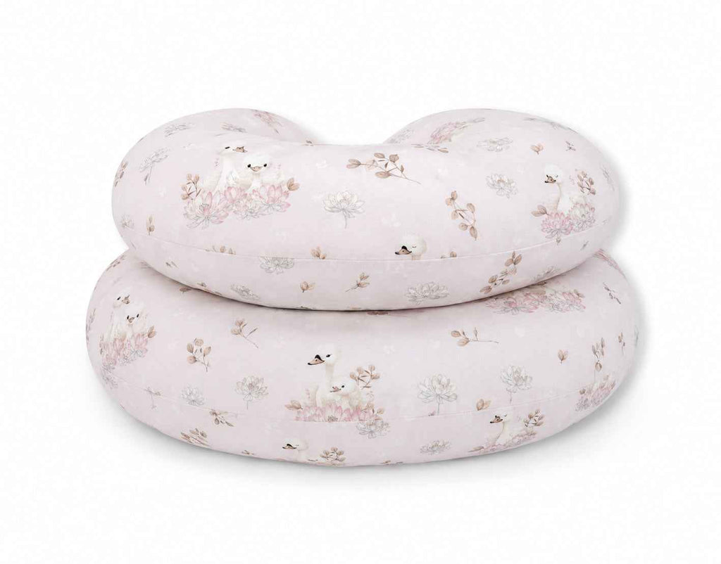 Maternity Support Pillow C, removable pillowcase - Little Swans