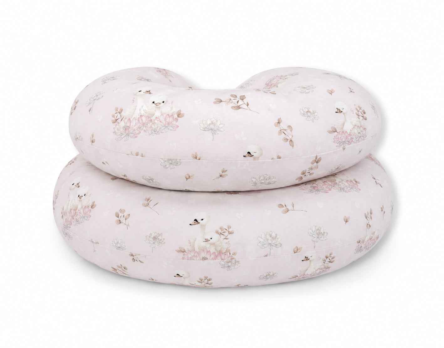 Maternity Support Pillow C, removable pillowcase - Little Swans
