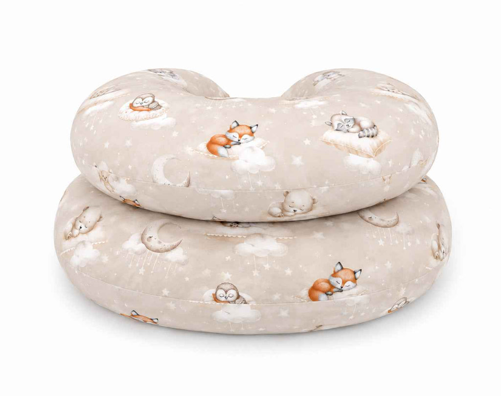 Maternity Support Pillow C, removable pillowcase -  Twinkle Woodland