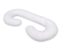 Maternity Support Pillow C, removable pillowcase - rosette grey
