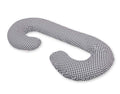 Cotton  pillowcase for pregnancy Pillow C - rosette black