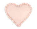 Decorative heart pillow - powder pink