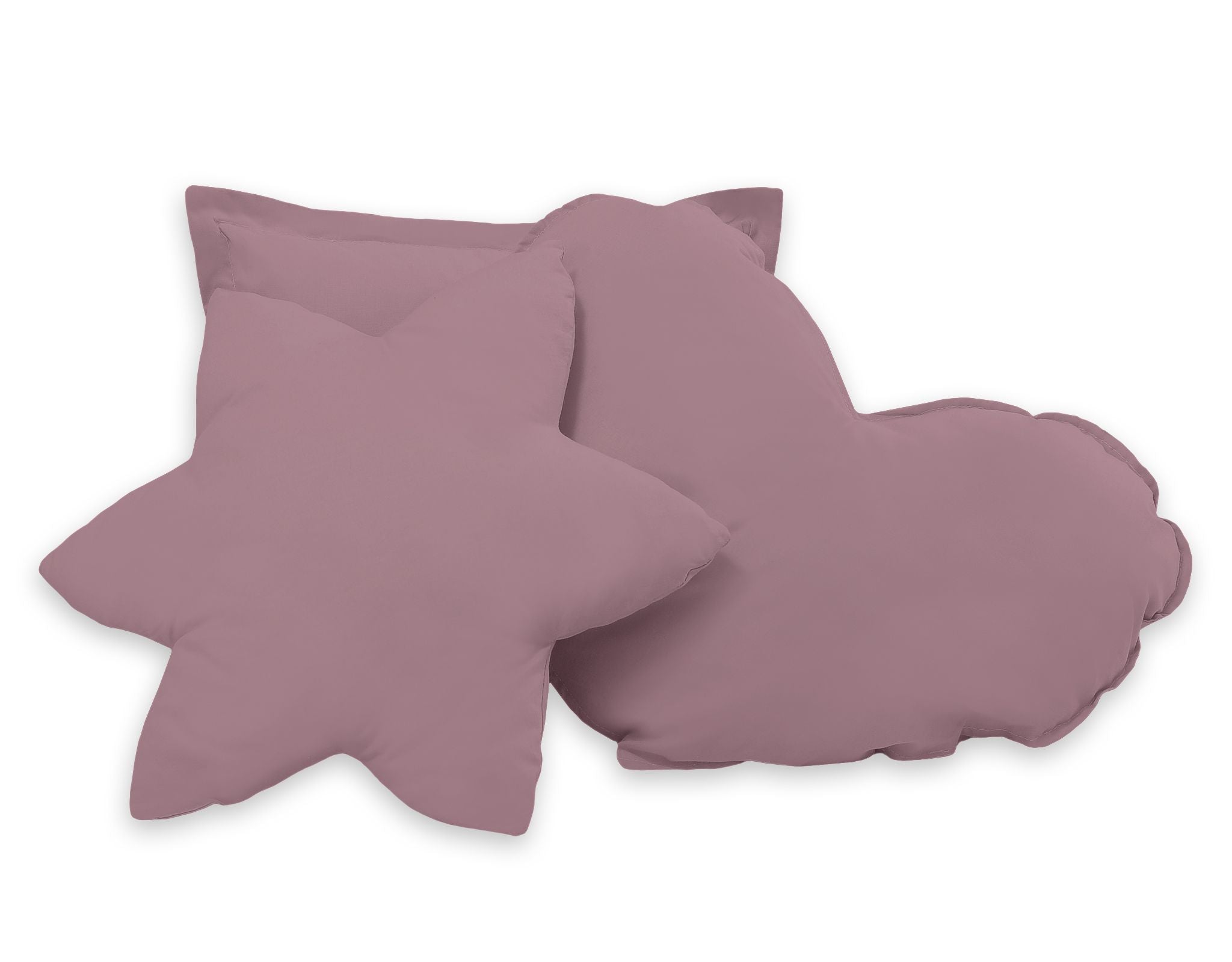 Teepee tent for kids + playmat + pillows + decorative feathers - pastel violet