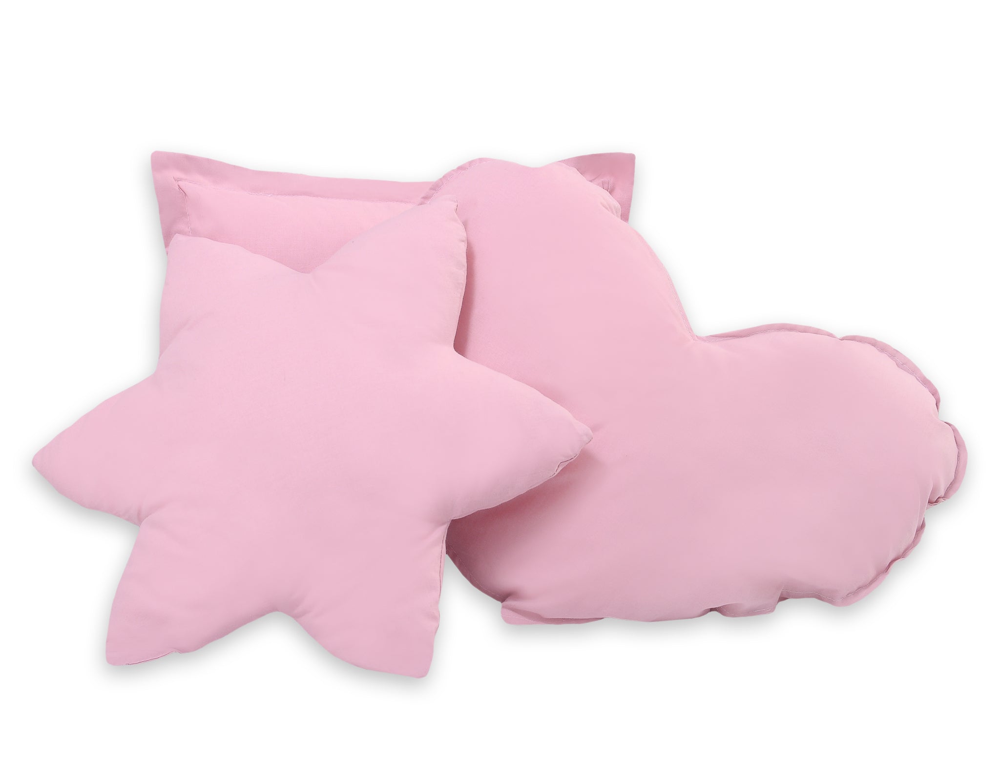 Teepee tent for kids + playmat + pillows + decorative feathers - pink