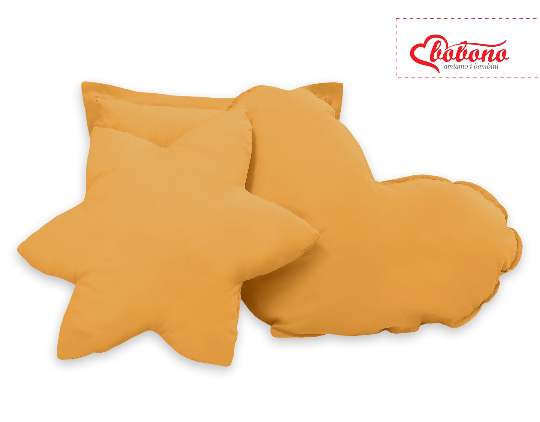 3pcs pillow set - honey yellow