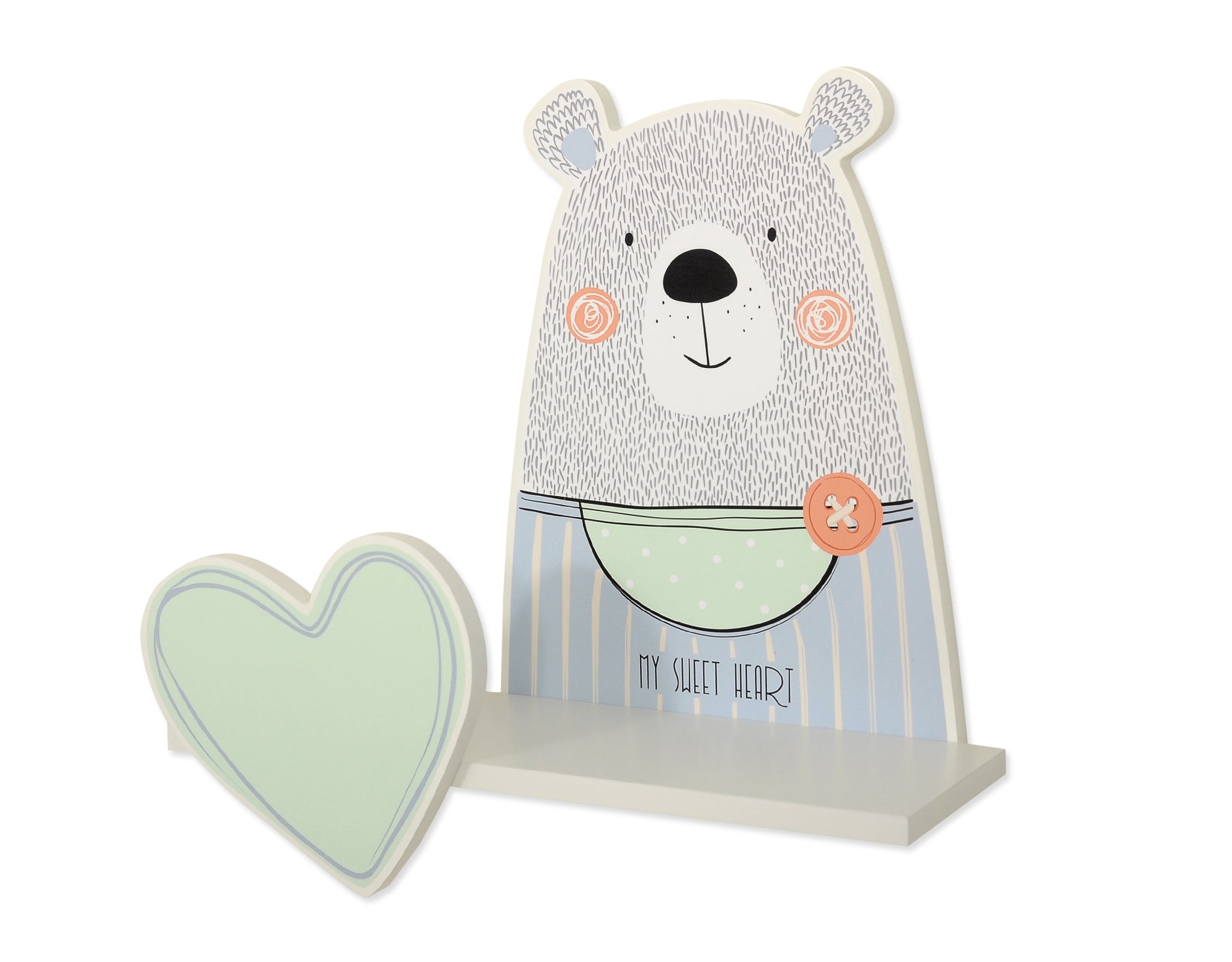 Shelf for children's rooms - Teddy Boy