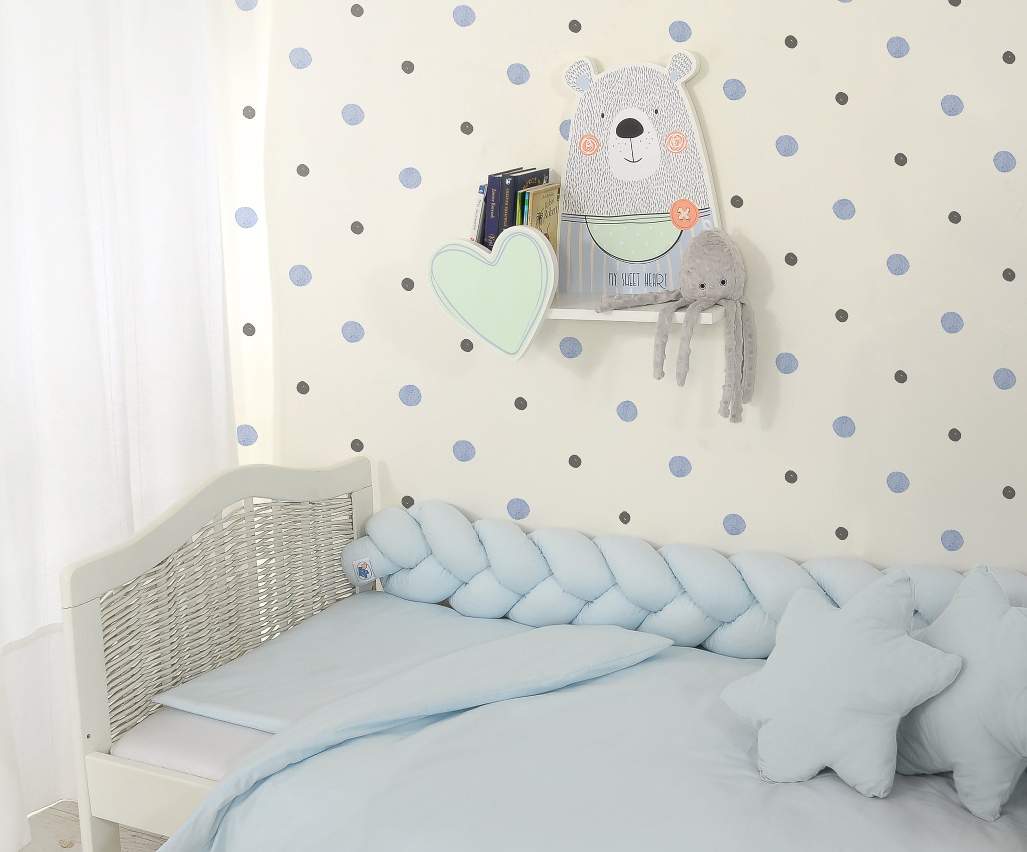 Shelf for children's rooms - Teddy Boy