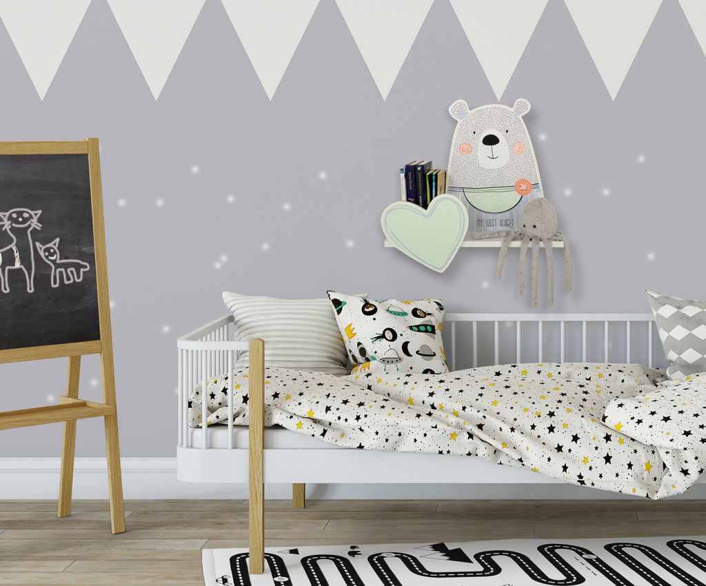 Shelf for children's rooms - Teddy Boy