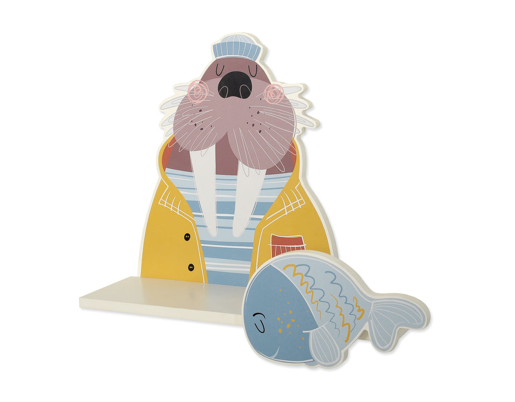 Shelf for children's rooms - Walrus
