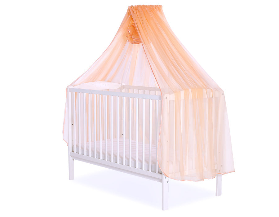 Mosquito-net made of chiffon - peach
