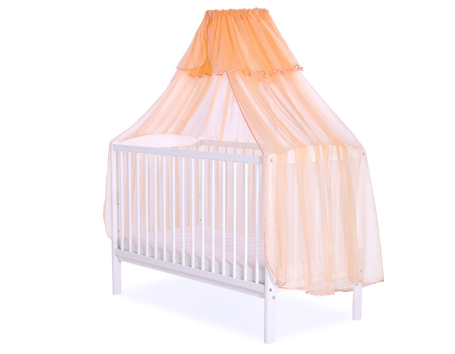 Mosquito-net made of chiffon - peach