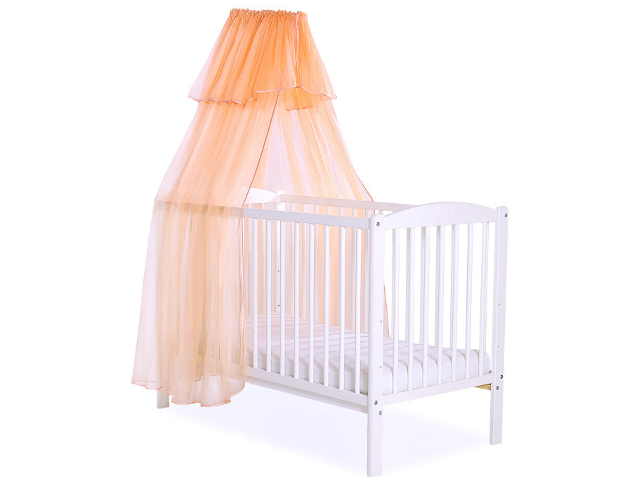 Mosquito-net made of chiffon - peach