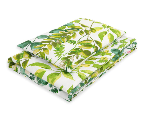 Baby cotton bedding set 2-pcs 135x100 cm - eucalyptus