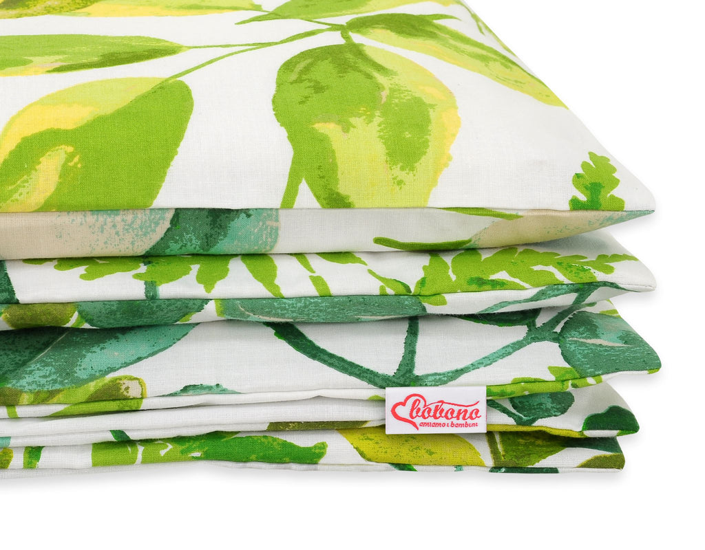 Baby cotton bedding set 2-pcs 120x90 cm- eucalyptus