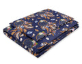 Baby cotton bedding set 2-pcs 120x90 cm- dream catchers dark blue