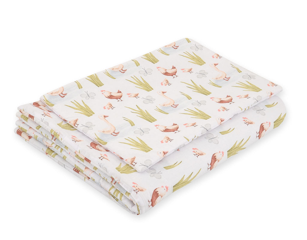 Bedding set 2-pcs with filling 135x100 cm - In the country